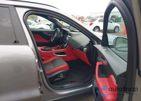 2020 Jaguar F-Pace Svr P550 Awd Automatic из США, поврежденный, VIN SADCZ2EE7LA629941